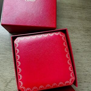 Cartier Red Jewelry Box